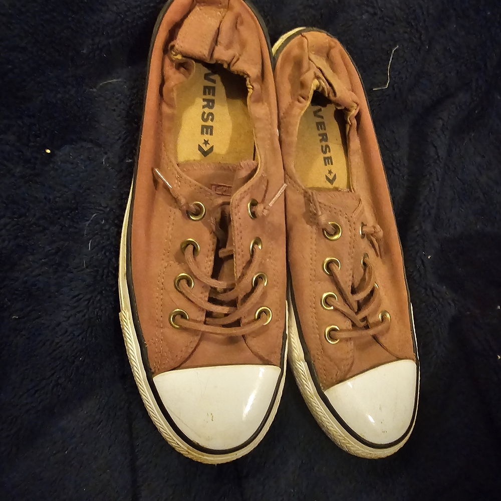 Converse Dusty Pink Sneakers with White Details
